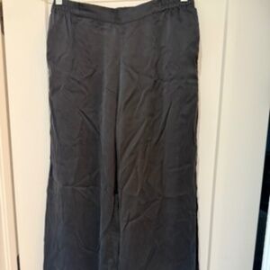 Black Washable Silk Pants from Lunya